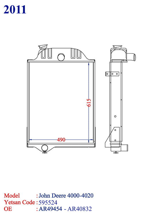 JOHN DEERE 4000 - 4020 (Petrol)