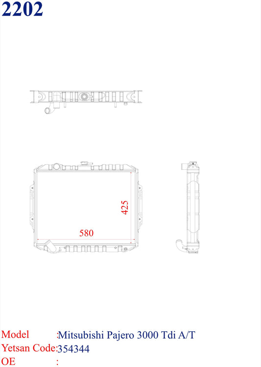 MITSUBISHI Pajero 3000 TDI