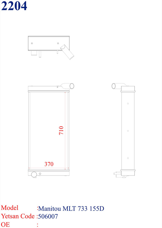 MANITOU MLT 733 115 D Loader
