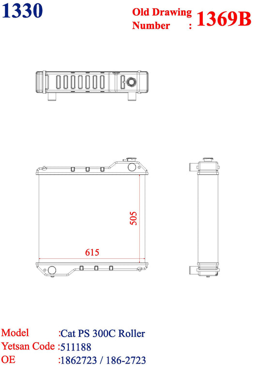 CATERPILLAR PS300C Roller