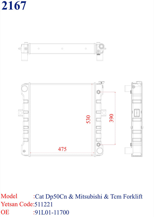 CAT DP50CN & MITSUBISHI & TCM  Forklift