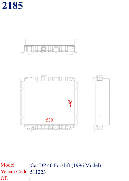 CAT DP40 Forklift 1996 MODEL