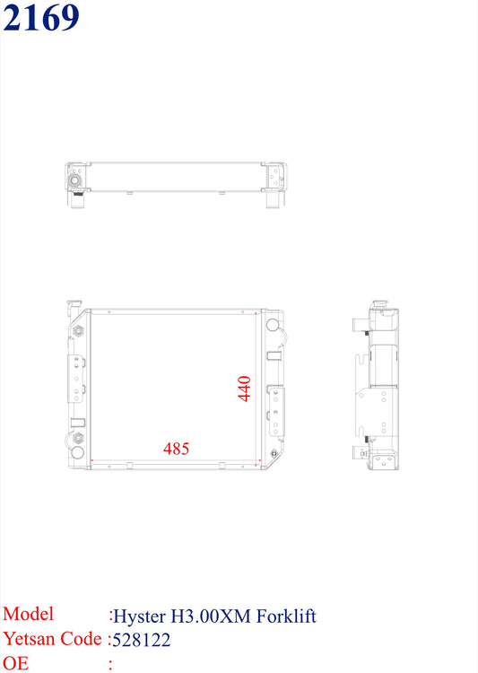 HYSTER H3.00XM Forklift