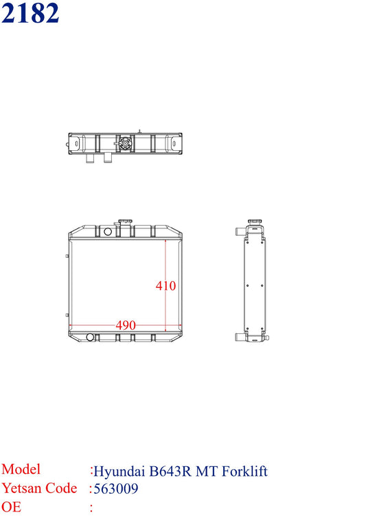 HYUNDAI B643R MT Forklift
