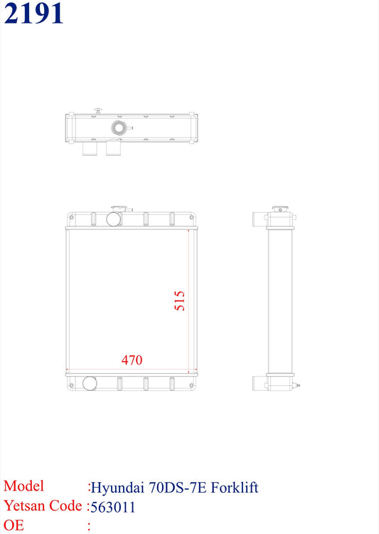 HYUNDAI 70DS-7E Forklift