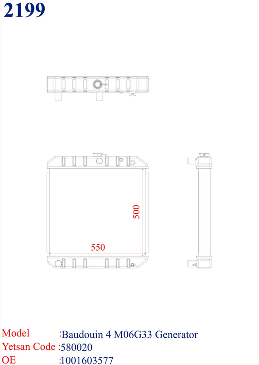 BAUDOUIN 4M06G33 Engine