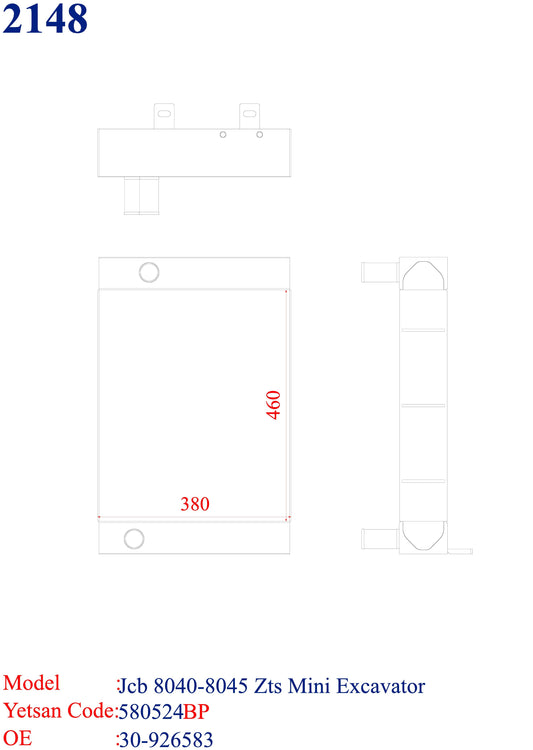 JCB 8040-8045 Zts Mini Excavator