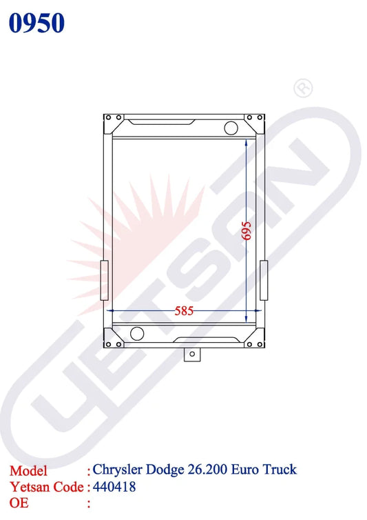 Chrysler Dodge 26.200 Euro Truck