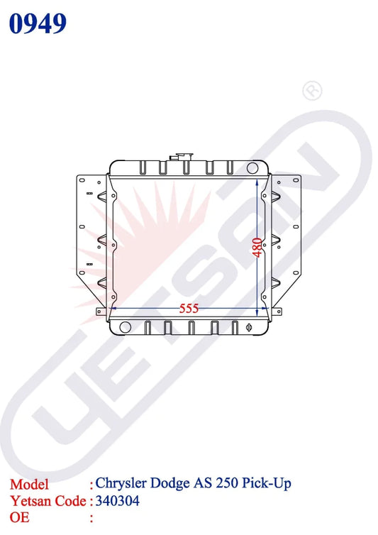 Chrysler Dodge As 250 Pick-Up