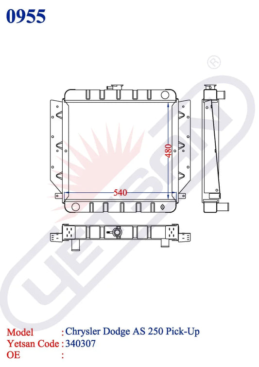 Chrysler Dodge As 250 Pick-Up