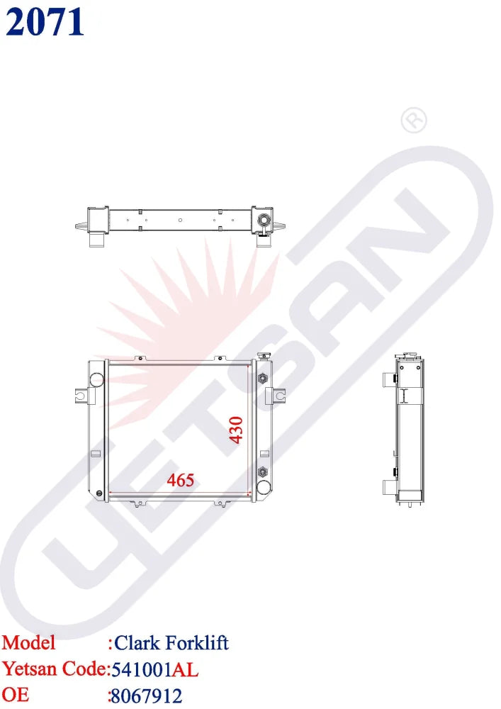 CLARK Forklift Yetsan Catalog