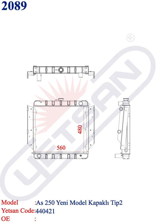 Dodge As 250 With Radiator Cap Type: 2
