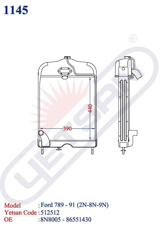 Ford 789 - 91 (2N-8N-9N)