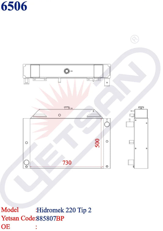 Hidromek Excavator 220 Type-2