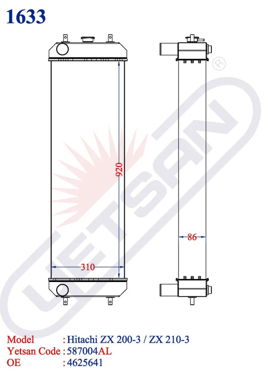 Hitachi Zx200-3 / Zx 210-3