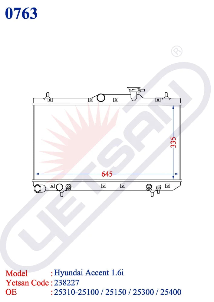 HYUNDAI Accent Yetsan Catalog