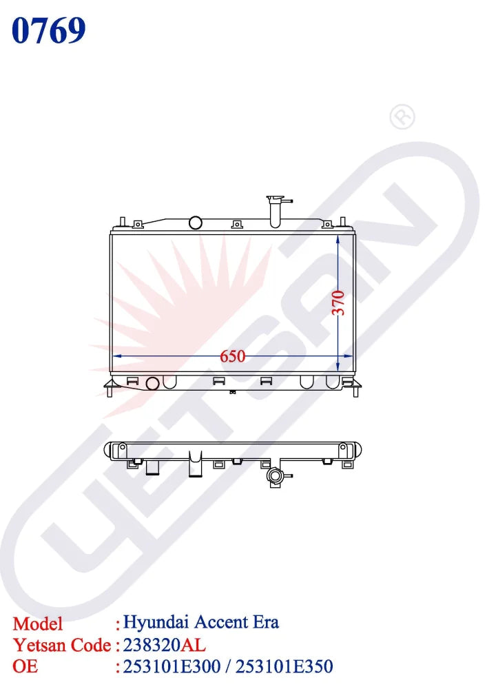 HYUNDAI Accent Era Yetsan Catalog