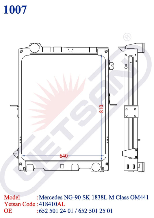 Mercedes Benz Ng-90 Sk 1838 L M Class Om441