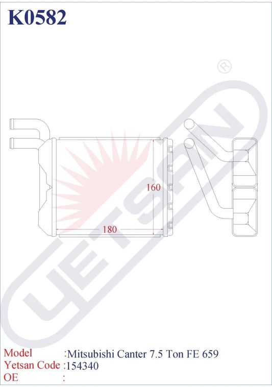 Mitsubishi Canter 7.5 Ton Fe 659