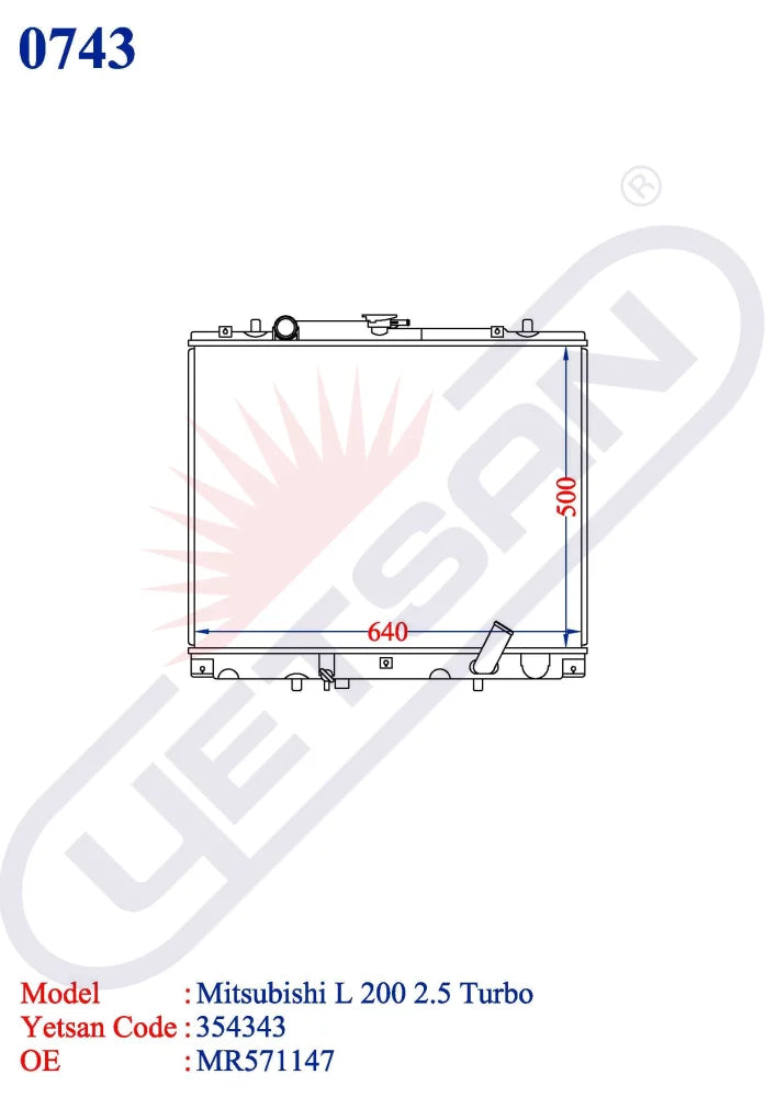 MITSUBISHI L 200 2.5 Turbo Yetsan Catalog