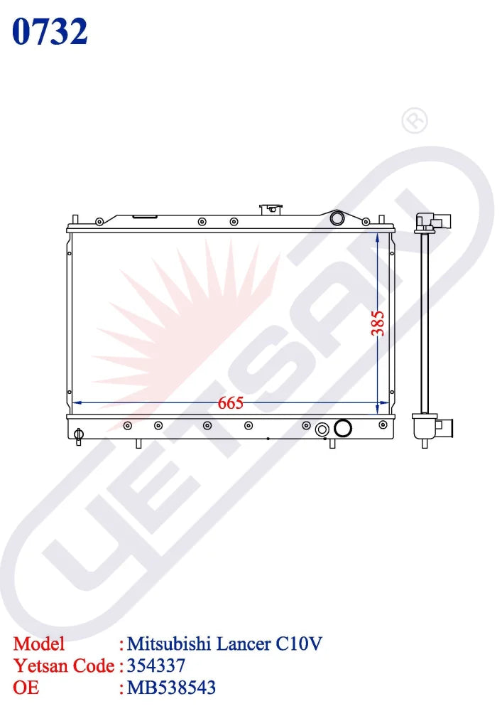 MITSUBISHI Lancer C10V Yetsan Catalog