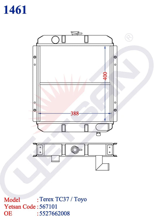 Toyo Toyo Tractor / Terex Tc37