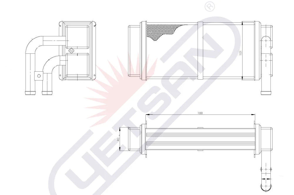 37020250 Heater