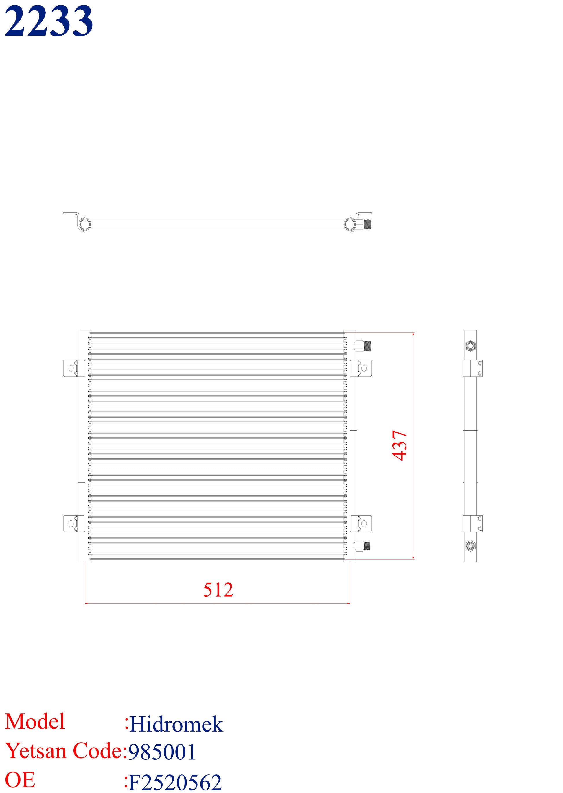 HIDROMEK Condenser