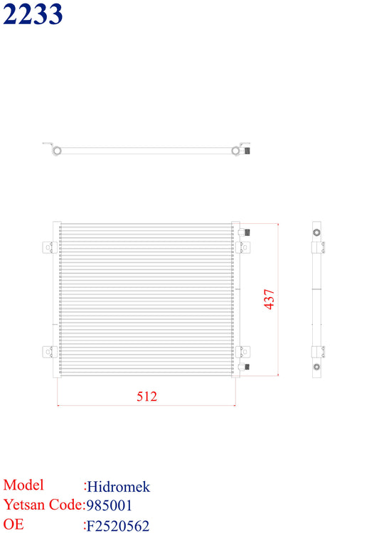 HIDROMEK Condenser
