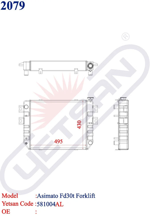 Asimoto Fd30T Forklift