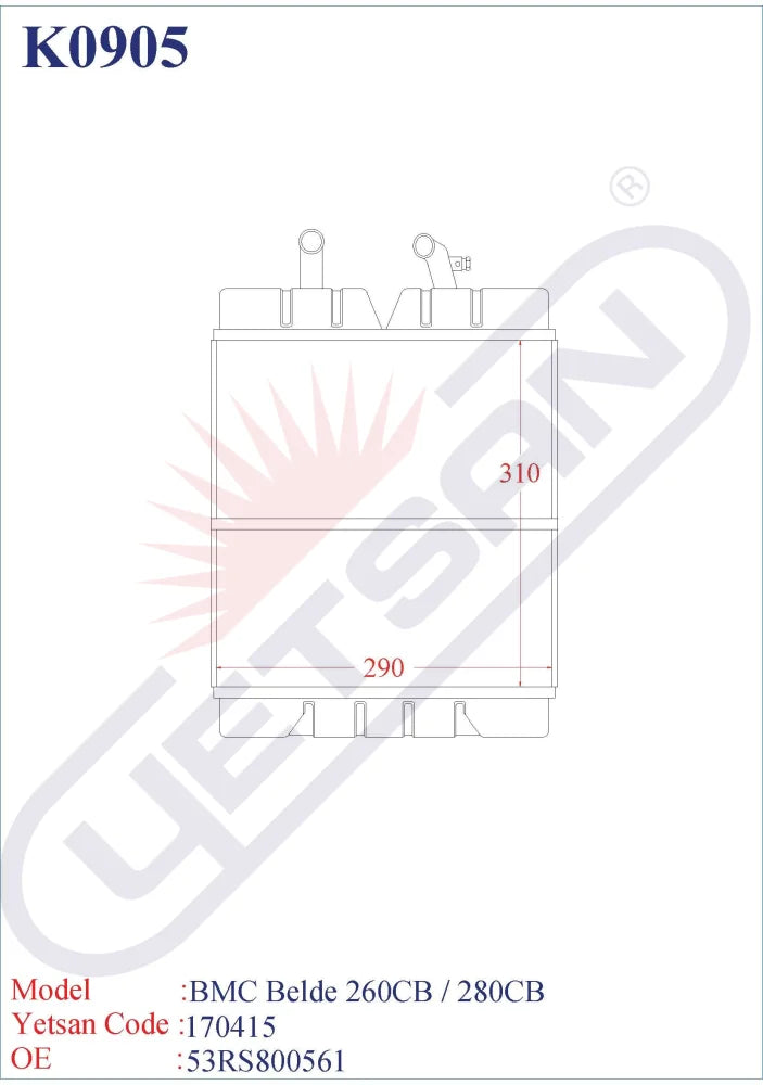 Bmc Belde 260Cb / 280Cb