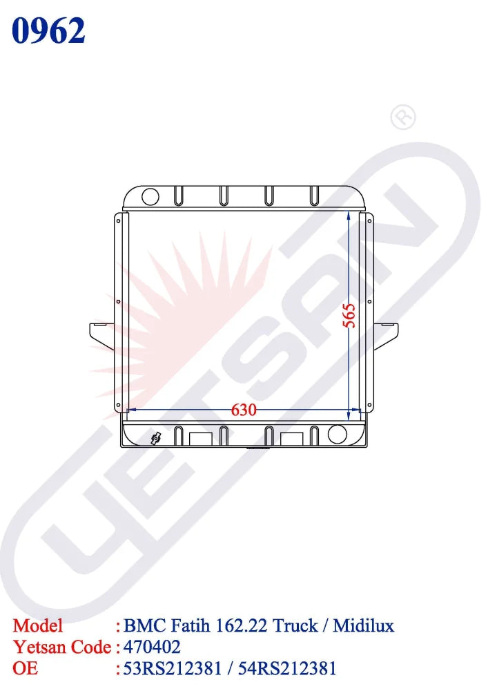 Bmc Fatih 162 - 22 / 25 170 Truck Midilux