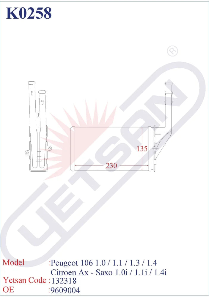 Citroen Ax 1.0I / 1.1I 1.4I 14 Gti D 15 Saxo 1.6I 16V 1.5