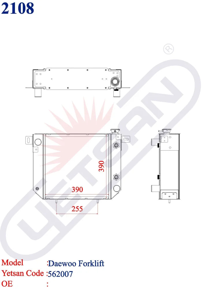 DAEWOO Forklift Yetsan Catalog