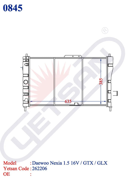 Daewoo Nexia 1.5 16 V / Gtx Glx