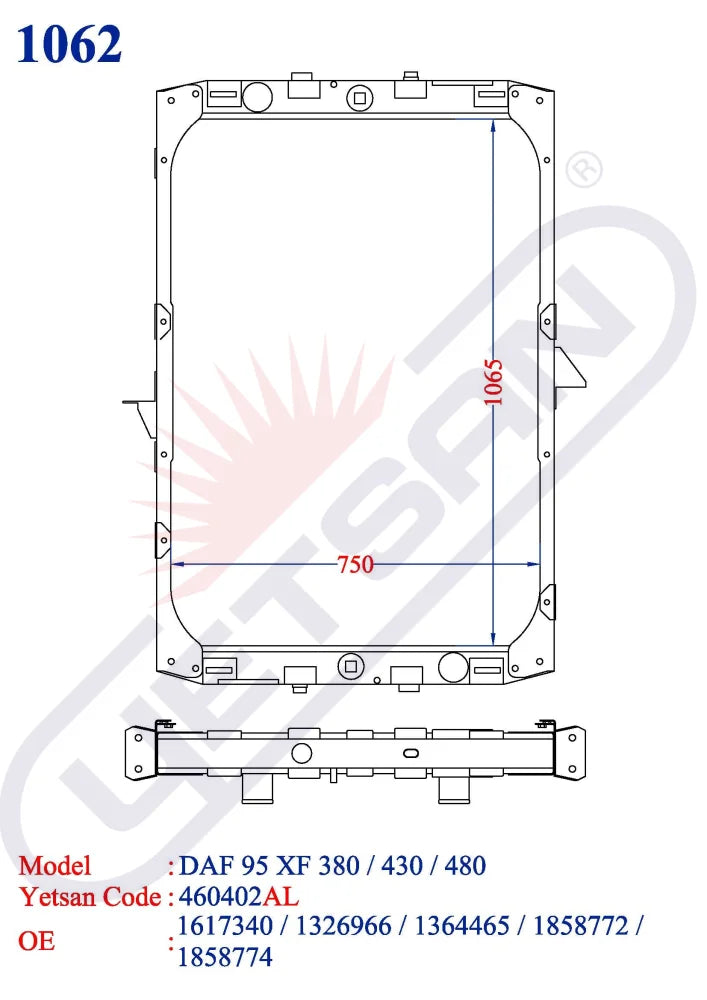 Daf 95 Xf 380 / 430 480