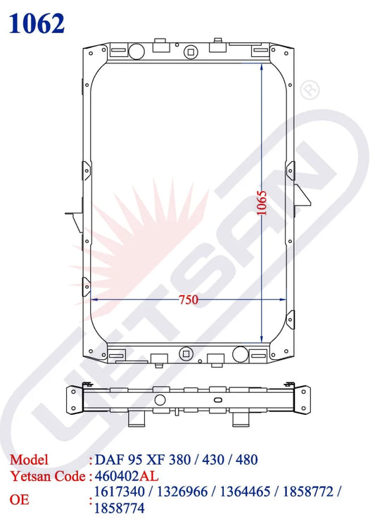 Daf 95 Xf 380 / 430 480