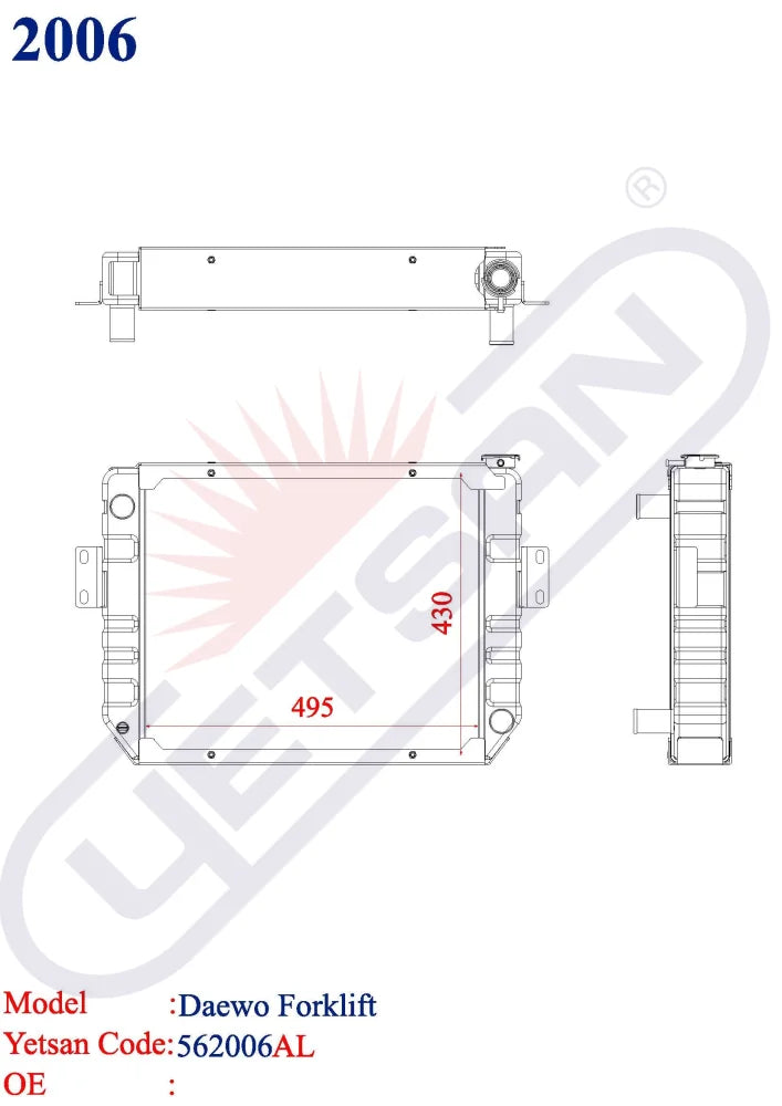 DOOSAN DAEWOO Forklift Yetsan Catalog