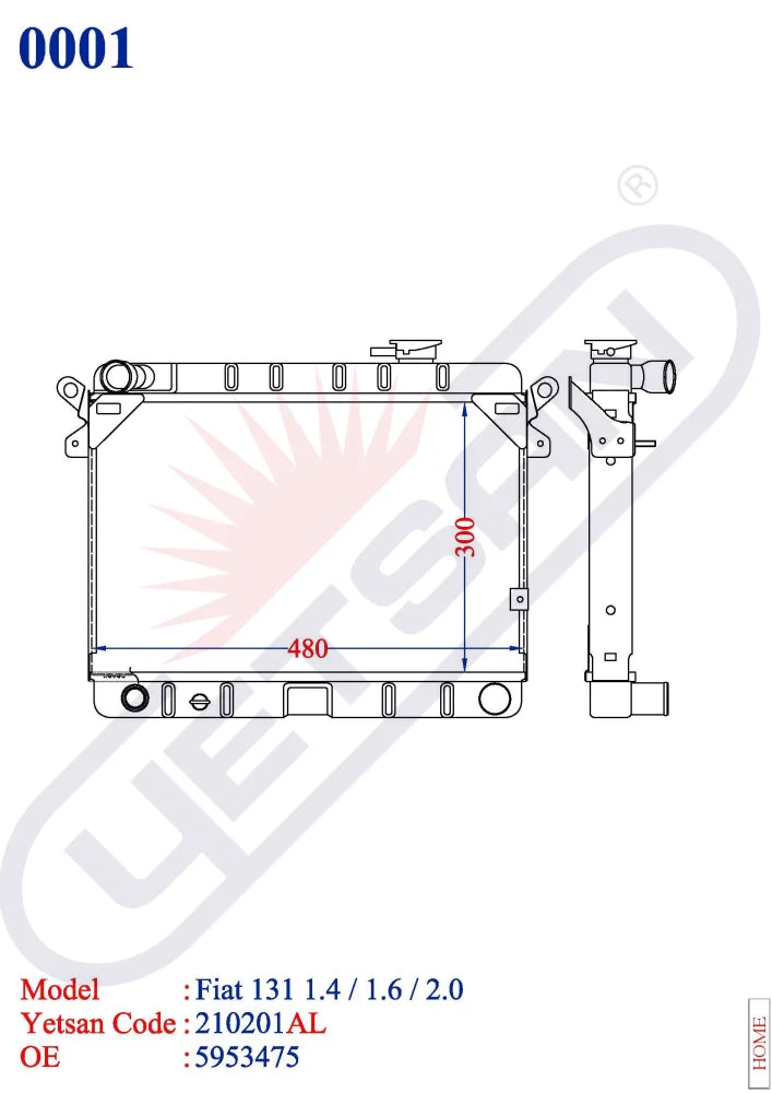 Fiat 131 1.4 / 1.6 2.0