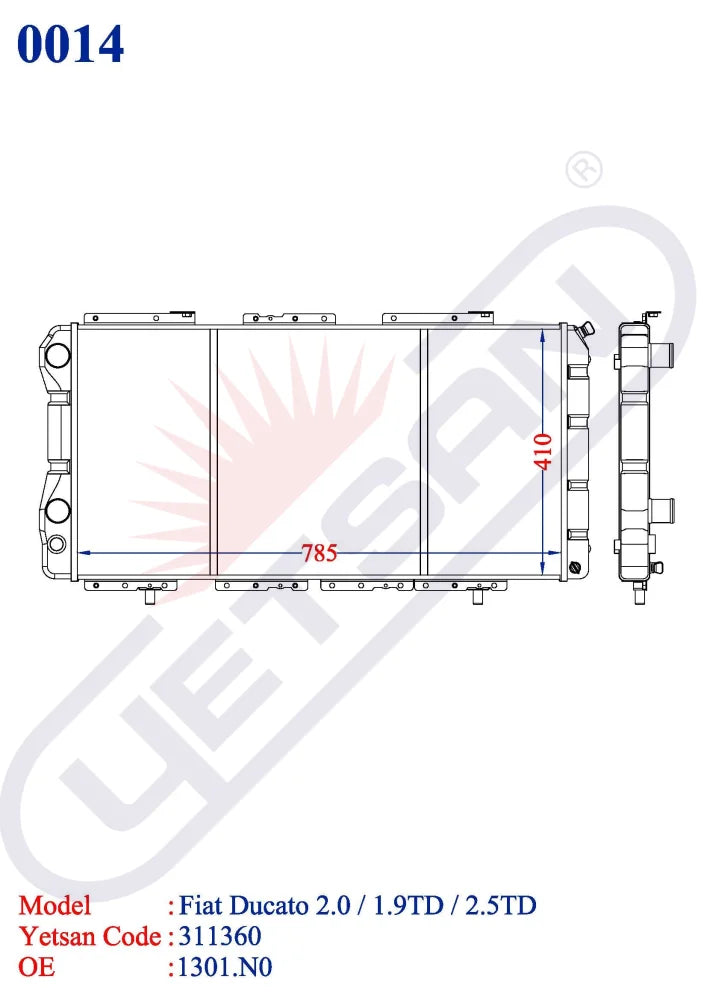 Fiat Ducato 2.0 / 1.9 Td 2.5