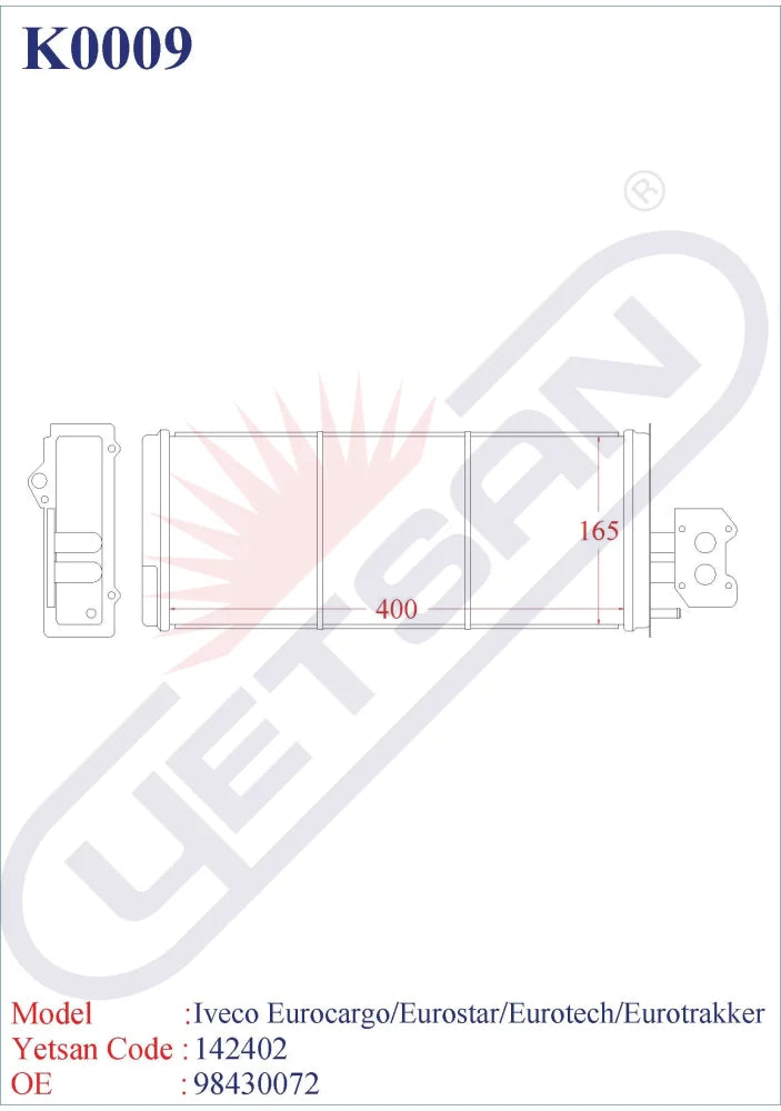 Fiat Iveco Eurocargo (91-) Eurostar (93-) E.38 / E.42 E.47 E.52 Eurotech (92-) E.24 E.27 E.30 E.34