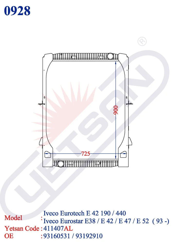 Fiat Iveco Eurostar E 42 190 / 240 260 400 440 47 52 - Eurotech Eurotrakker 340 /380 410 720