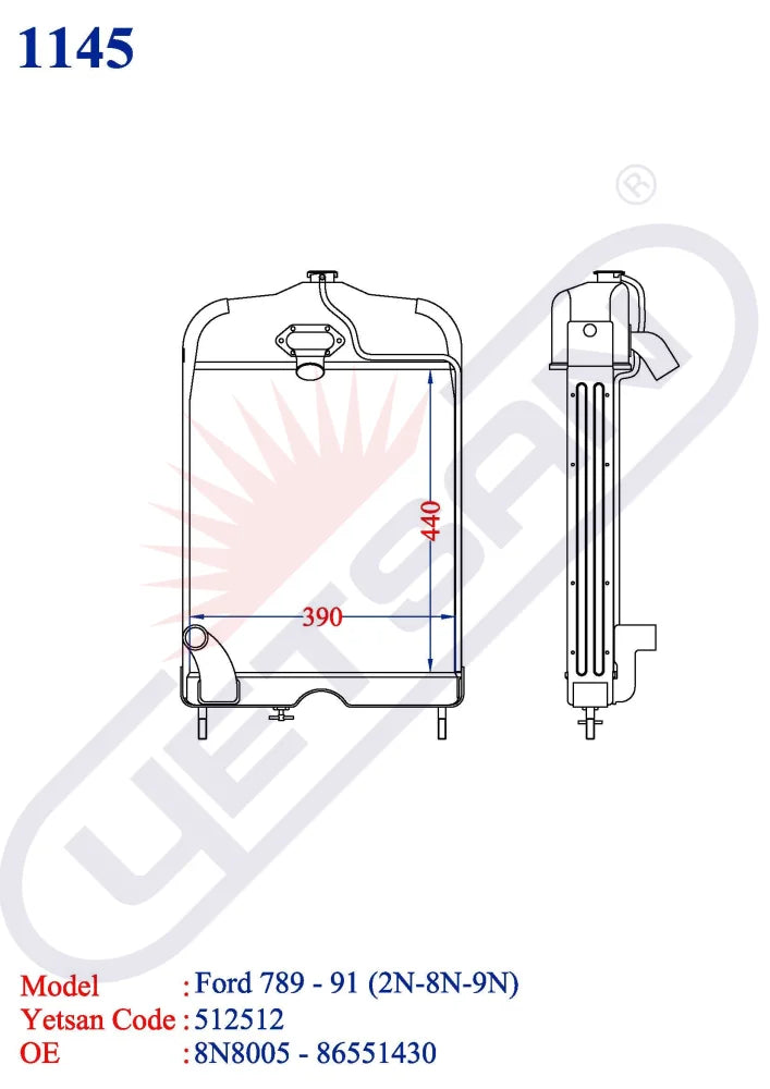 Ford 789 - 91 (2N-8N-9N)