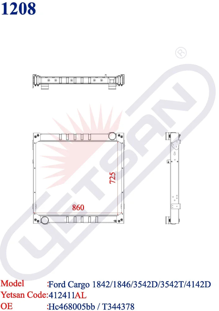 Ford Cargo 1842/1846/3542D/3542T/4142D