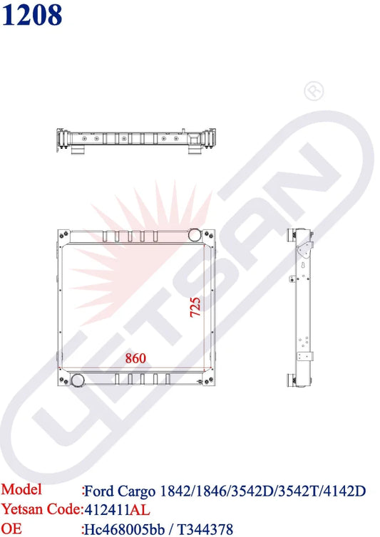 Ford Cargo 1842/1846/3542D/3542T/4142D