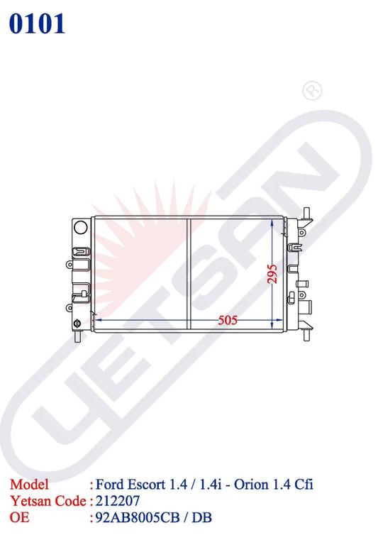 Ford Escort 1.4 / 1.4I - Orion Cfi