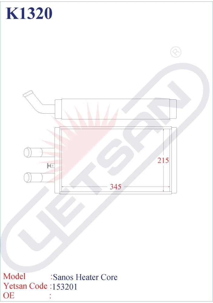 Ford Heater Core