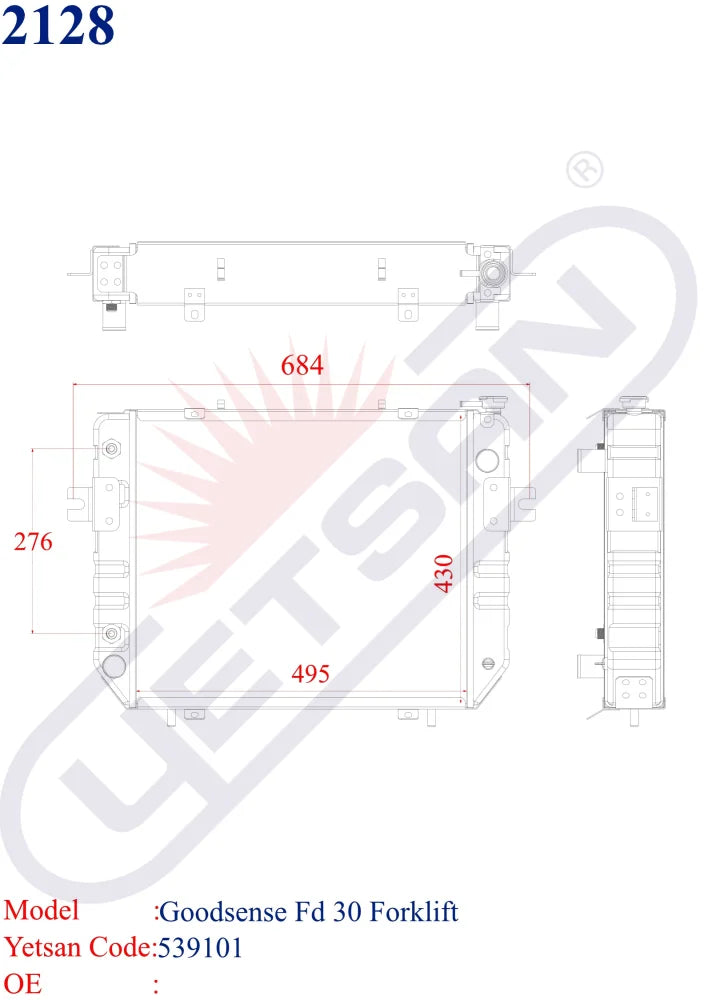 Goodsense Fd 30 Forklift