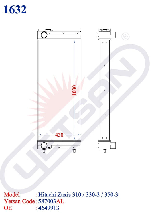 Hitachi Zaxis 310 / 330-3 350-3