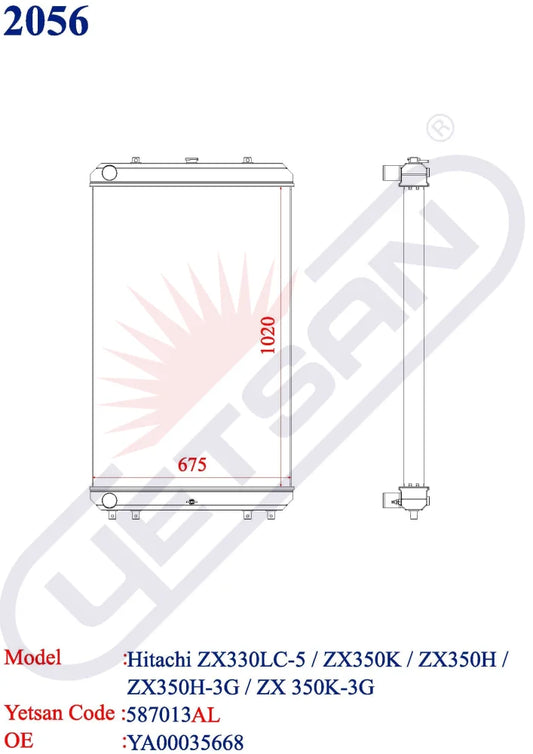 Hitachi Zx330Lc-5 / Zx350K Zx350H Zx350H-3G Zx350K-3G